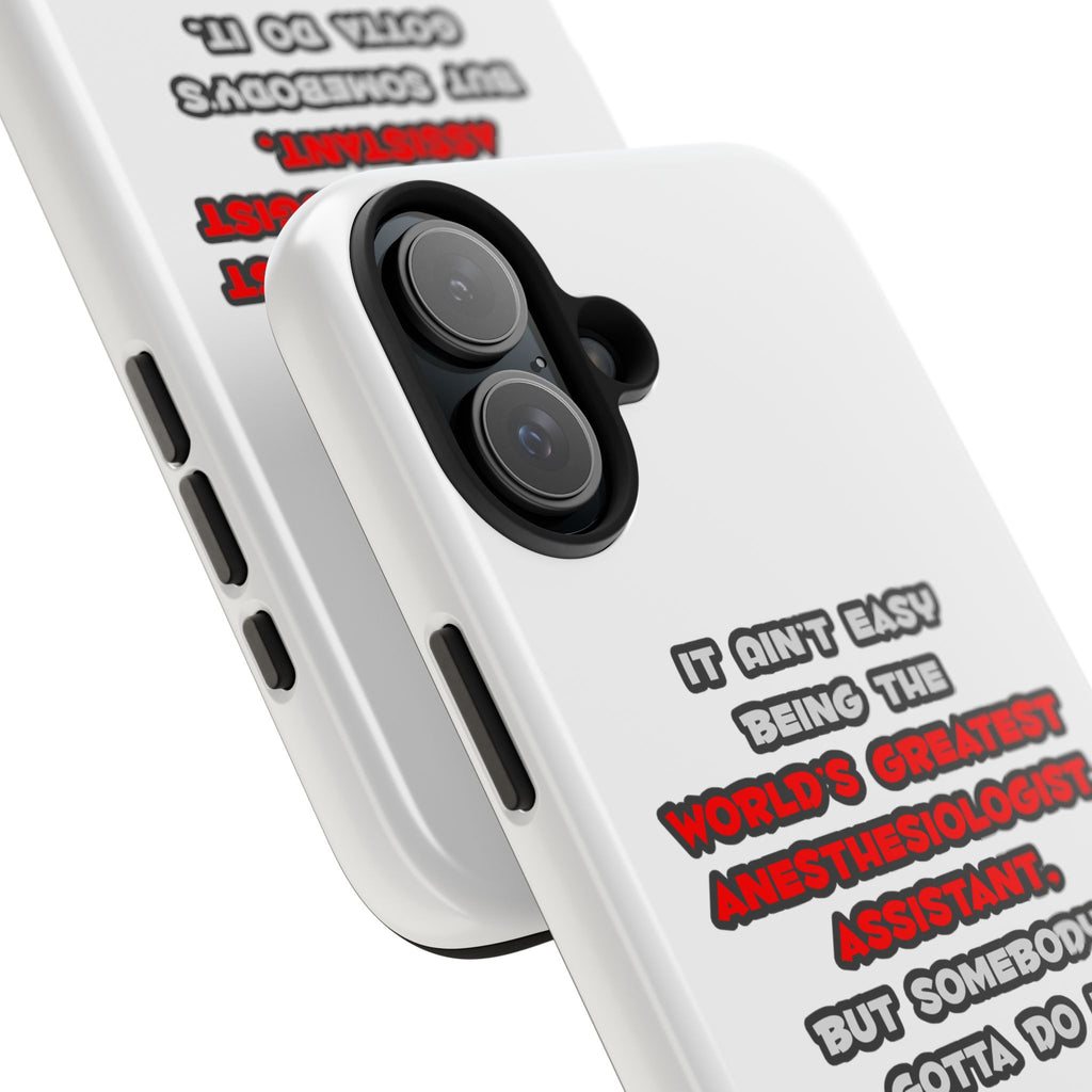 World's Greatest Anesthesiologist Asst Joke - Tough Phone Cases