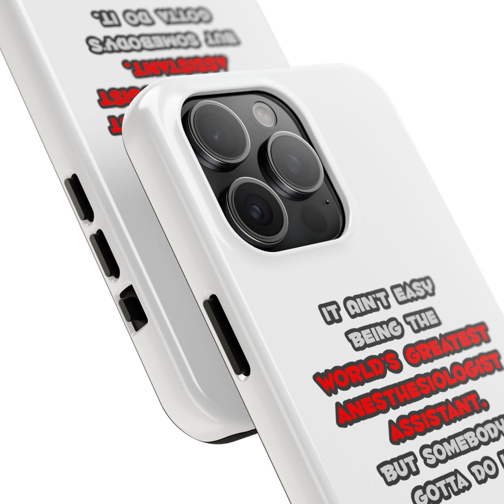 World's Greatest Anesthesiologist Asst Joke - Tough Phone Cases