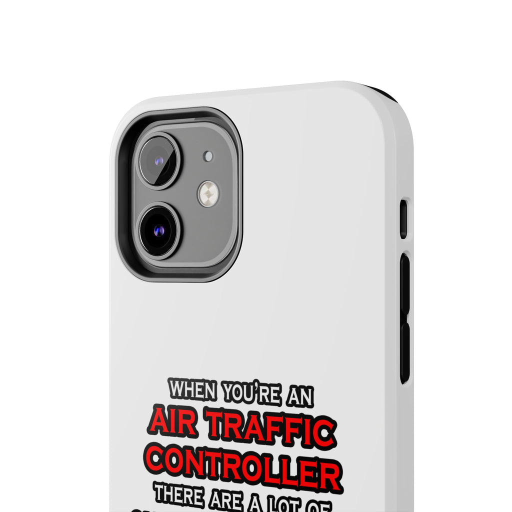 Funny Air Traffic Controller ... OMG WTF LOL - Tough Phone Cases