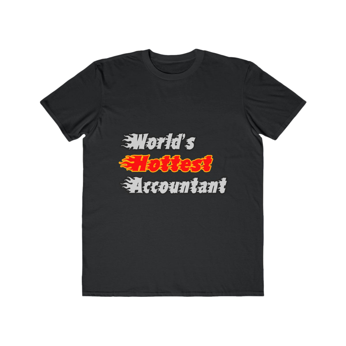 World's Hottest Accountant - Men's Lightweight Fashion Tee