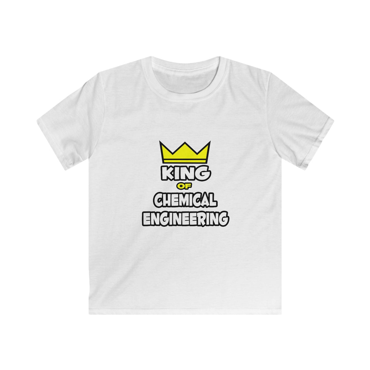 King of Chemical Engineering (2) - Kids Softstyle Tee