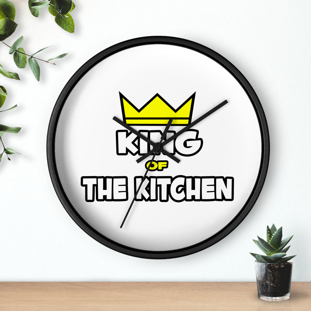 King of the Kitchen - Wall Clock