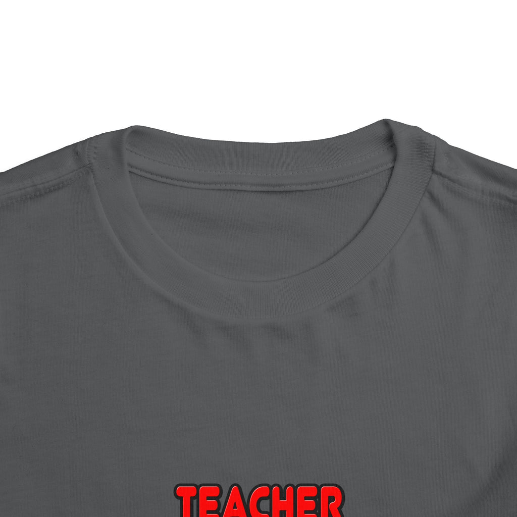 Rainbow Teacher - Toddler Short Sleeve Tee