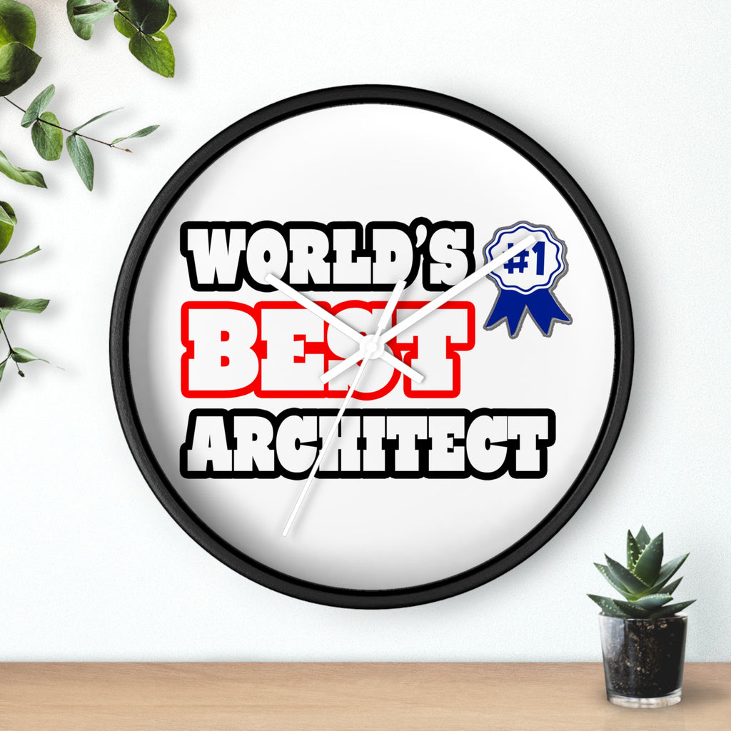 World's Best Architect - Wall Clock