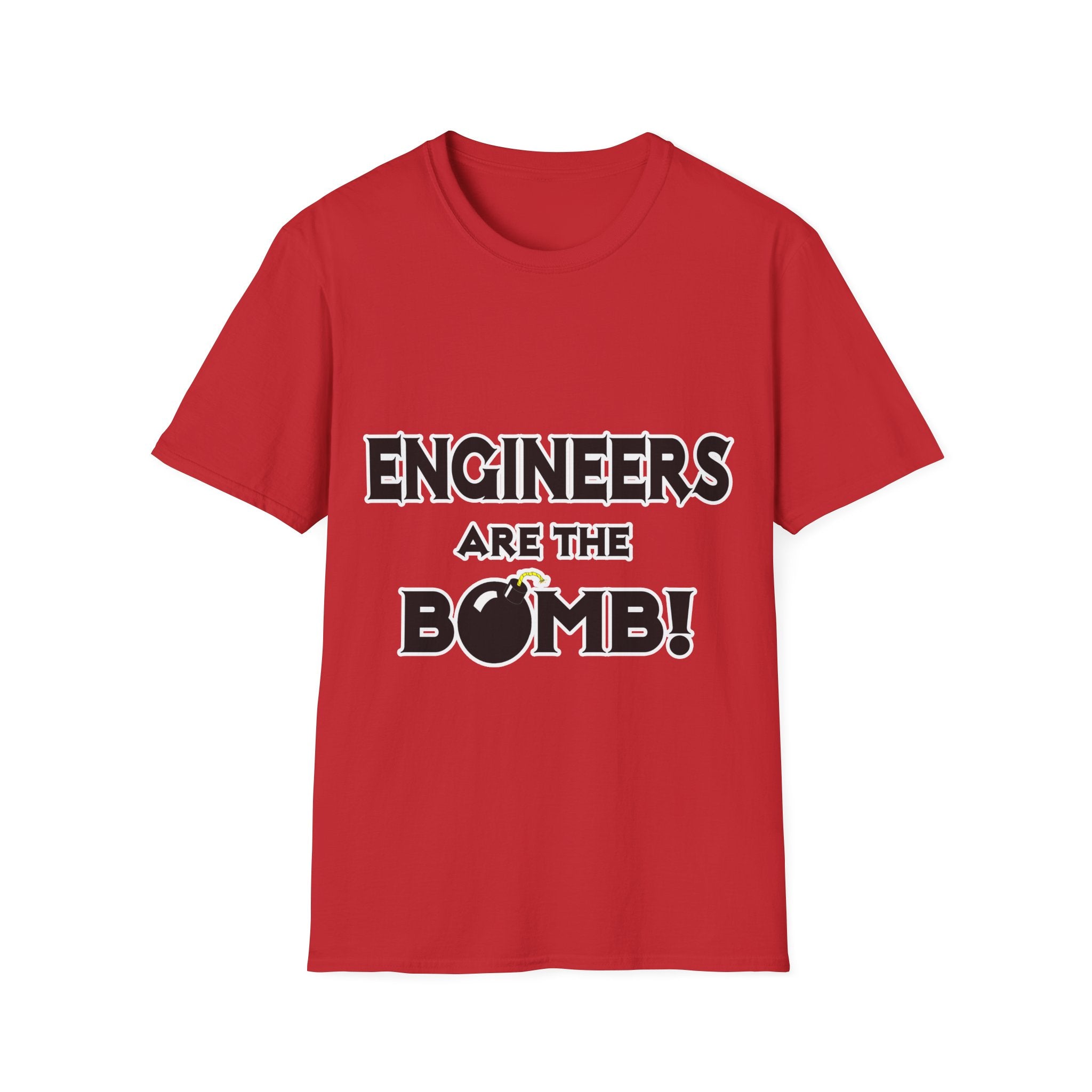 Engineers Are The Bomb! (2) - Unisex Softstyle T-Shirt