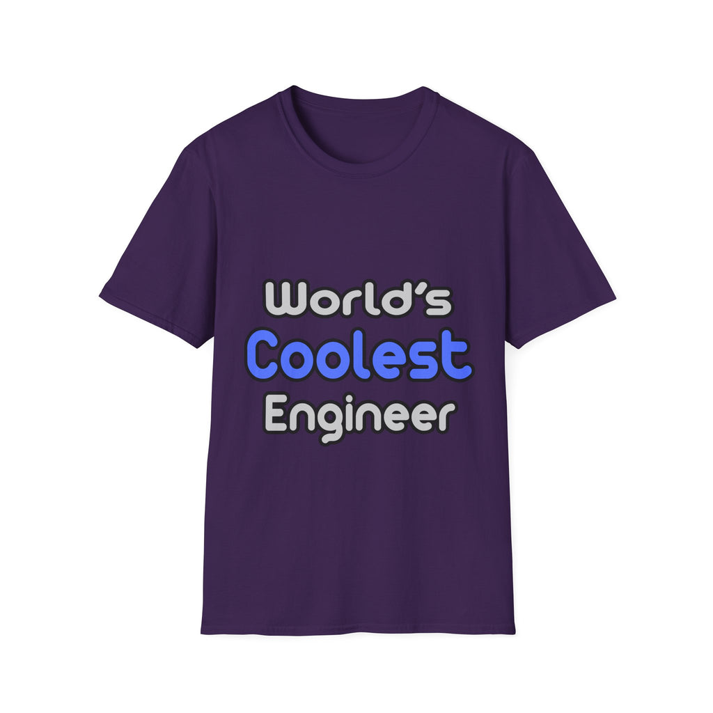 World's Coolest Engineer - Unisex Softstyle T-Shirt
