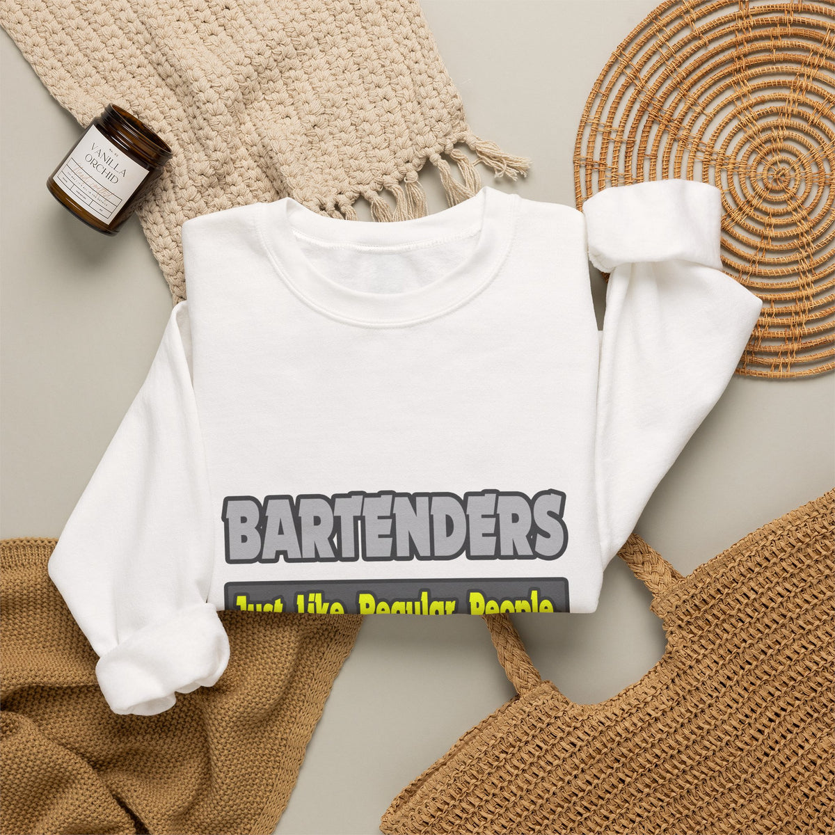 Bartenders...Smarter - Unisex Heavy Blend™ Crewneck Sweatshirt