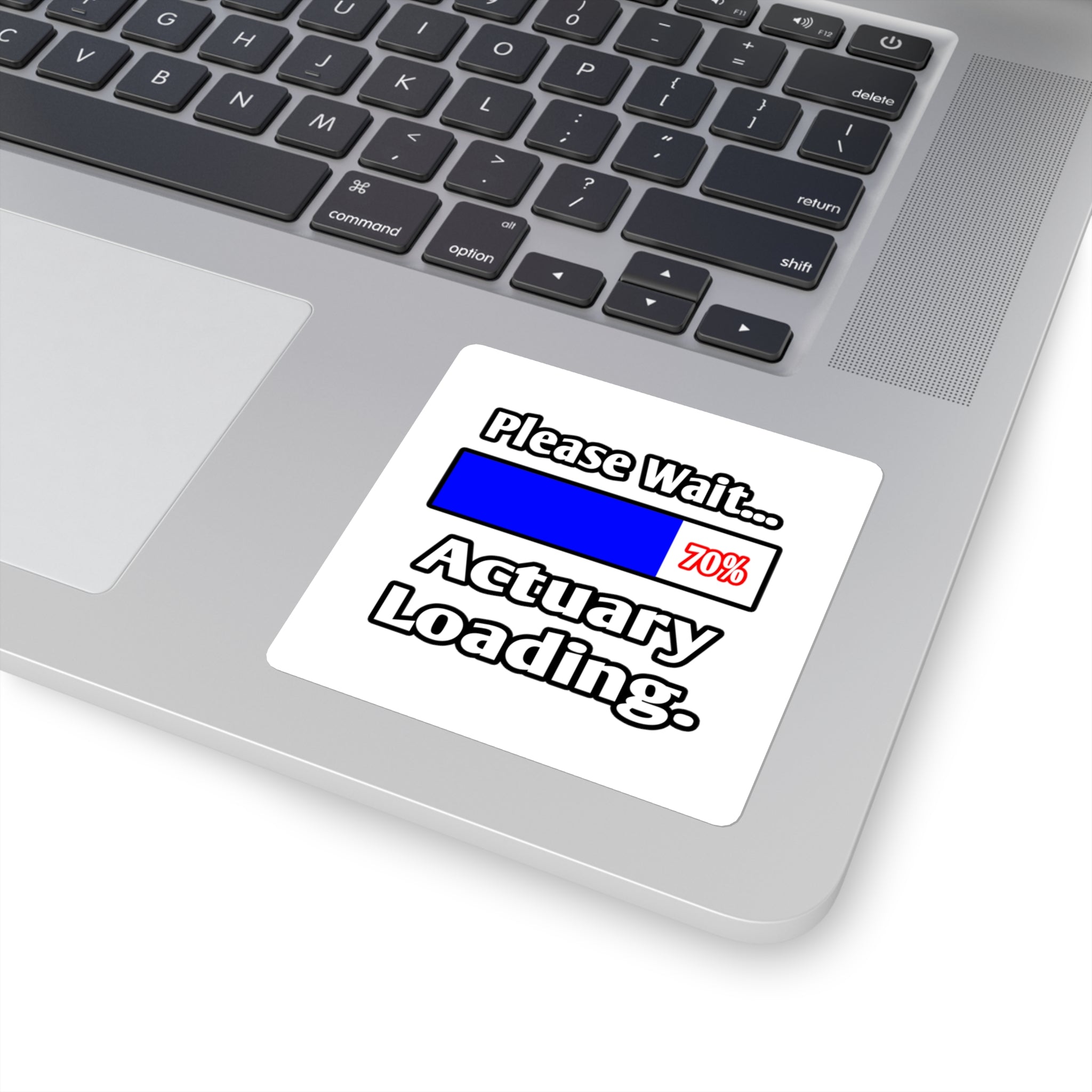 Please Wait...Actuary Loading - Square Stickers