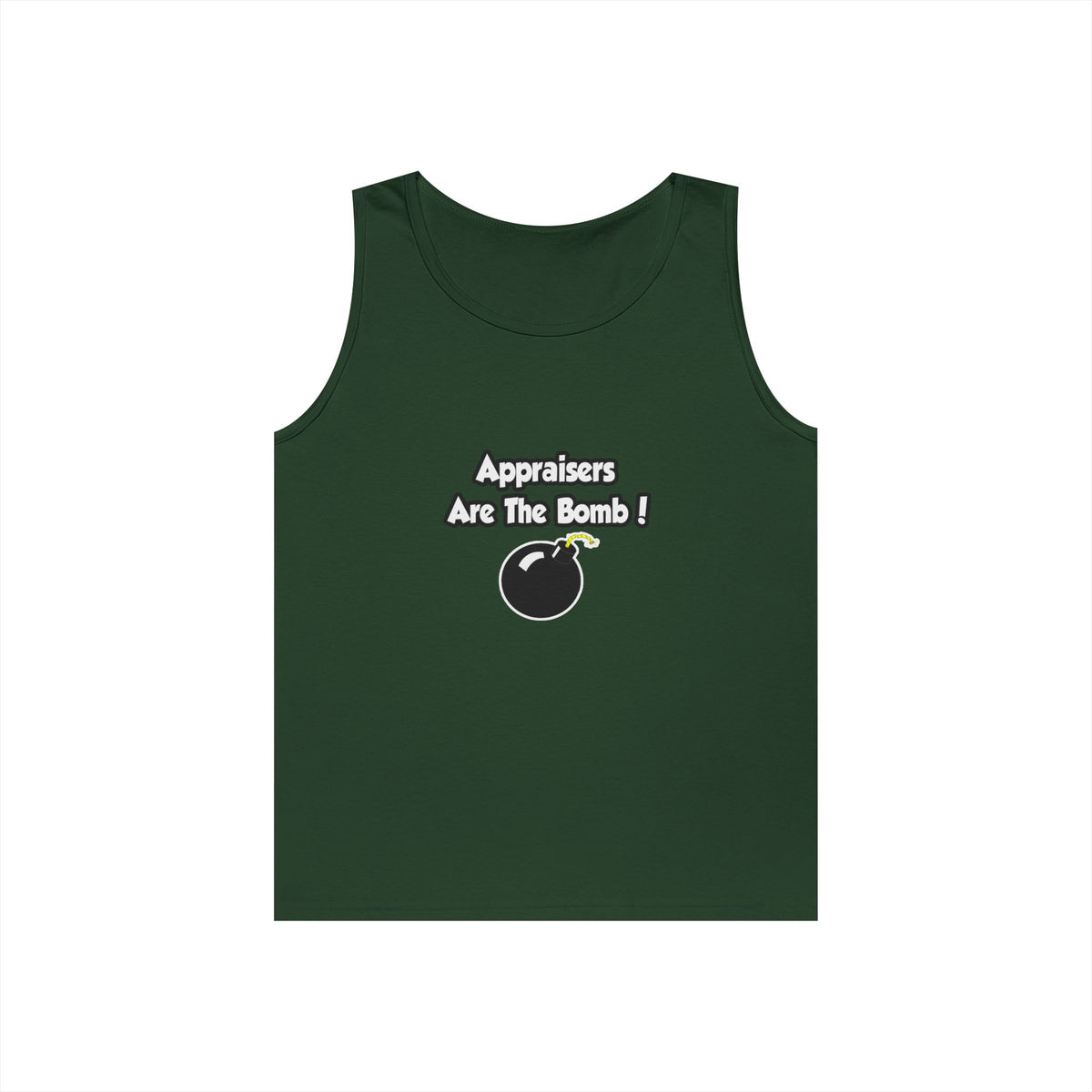 Appraisers Are The Bomb! - Unisex Heavy Cotton Tank Top