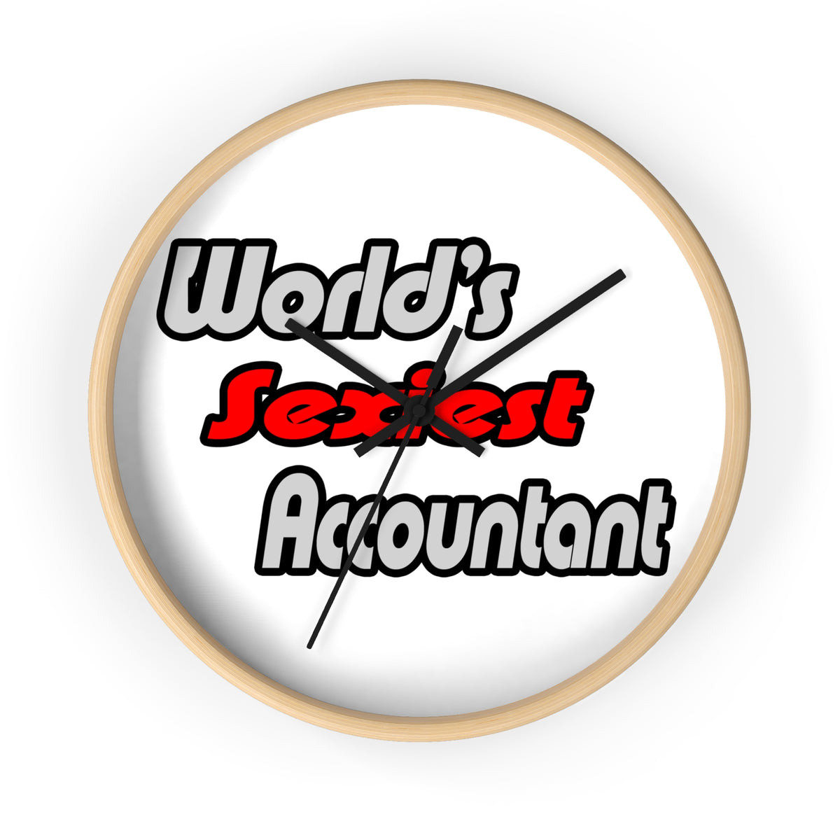 World's Sexiest Accountant - Wall Clock