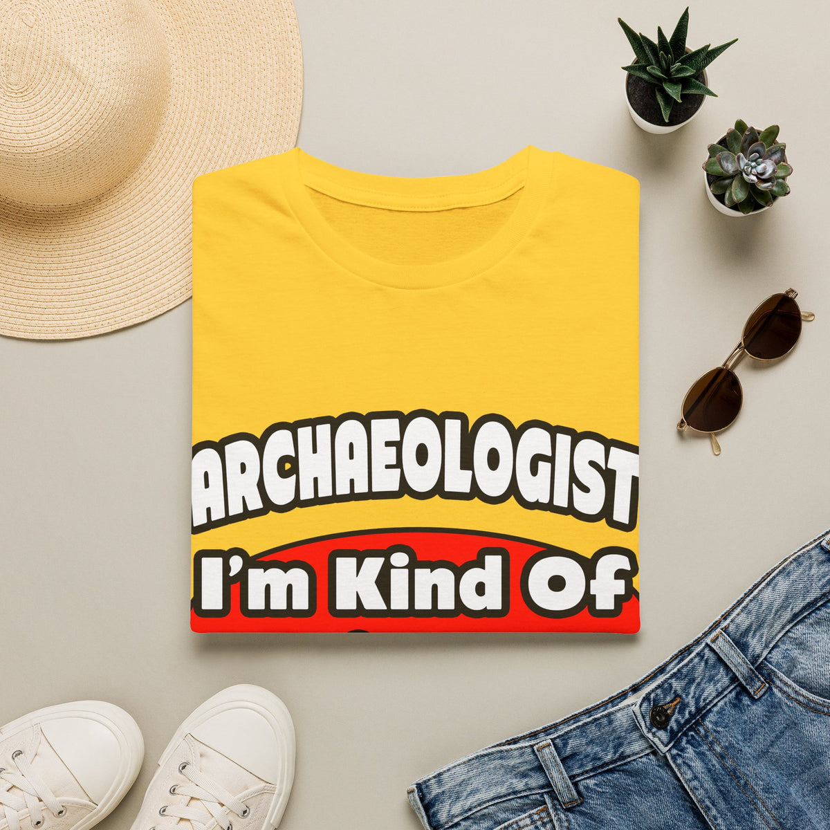 Archaeologist...Big Deal - Unisex Softstyle T-Shirt