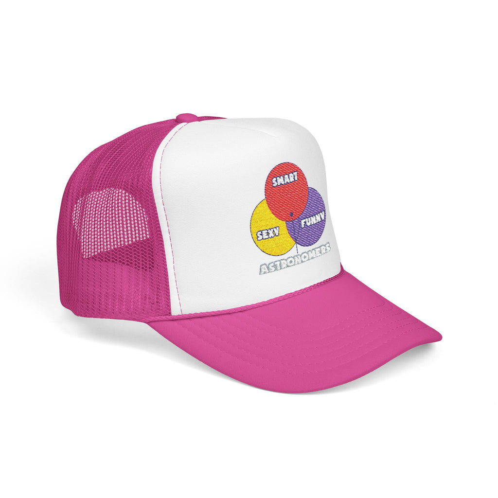 Venn Diagram .. Astronomers - Foam Trucker Hat
