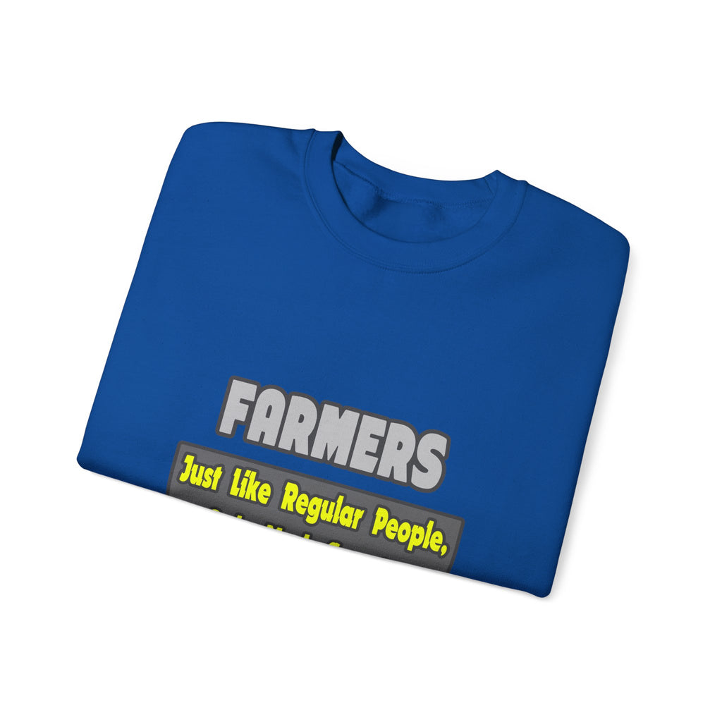 Farmers...Smarter - Unisex Heavy Blend™ Crewneck Sweatshirt