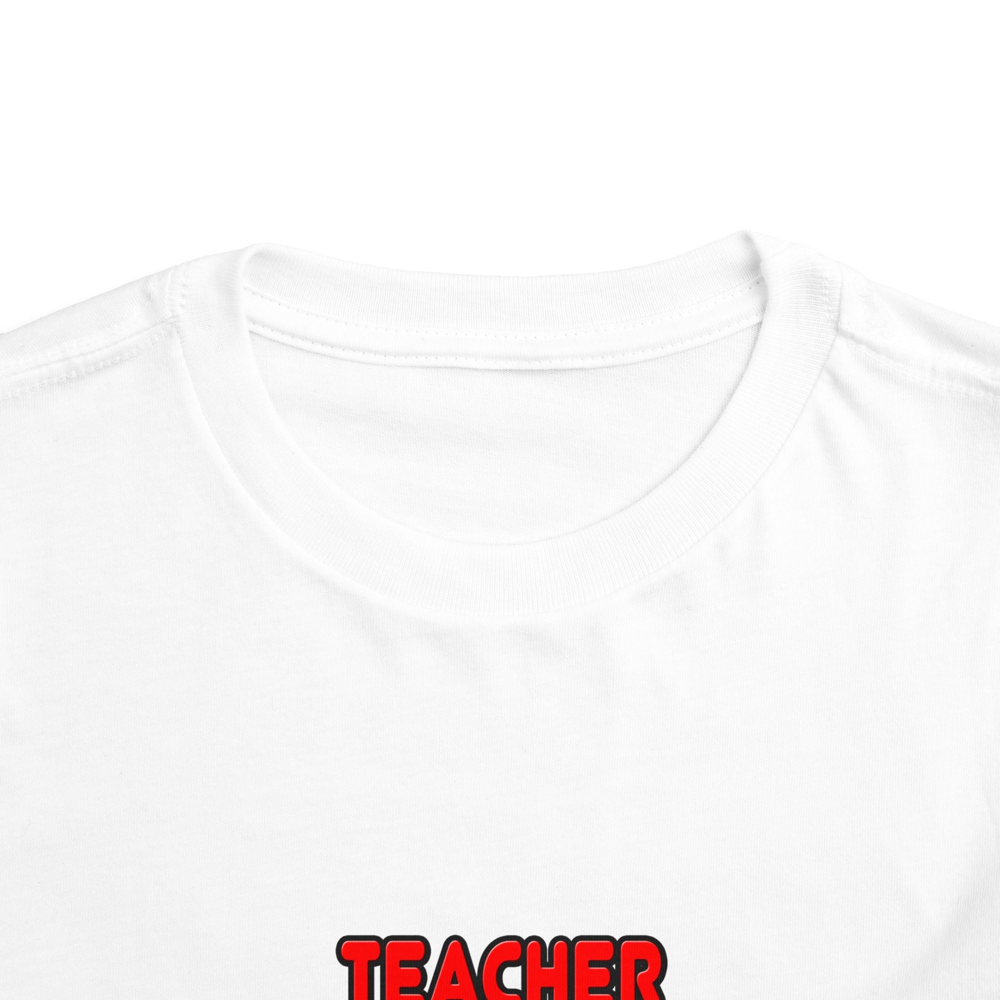 Rainbow Teacher - Toddler Short Sleeve Tee