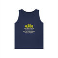 Nurse...Superior Intelligence - Unisex Heavy Cotton Tank Top
