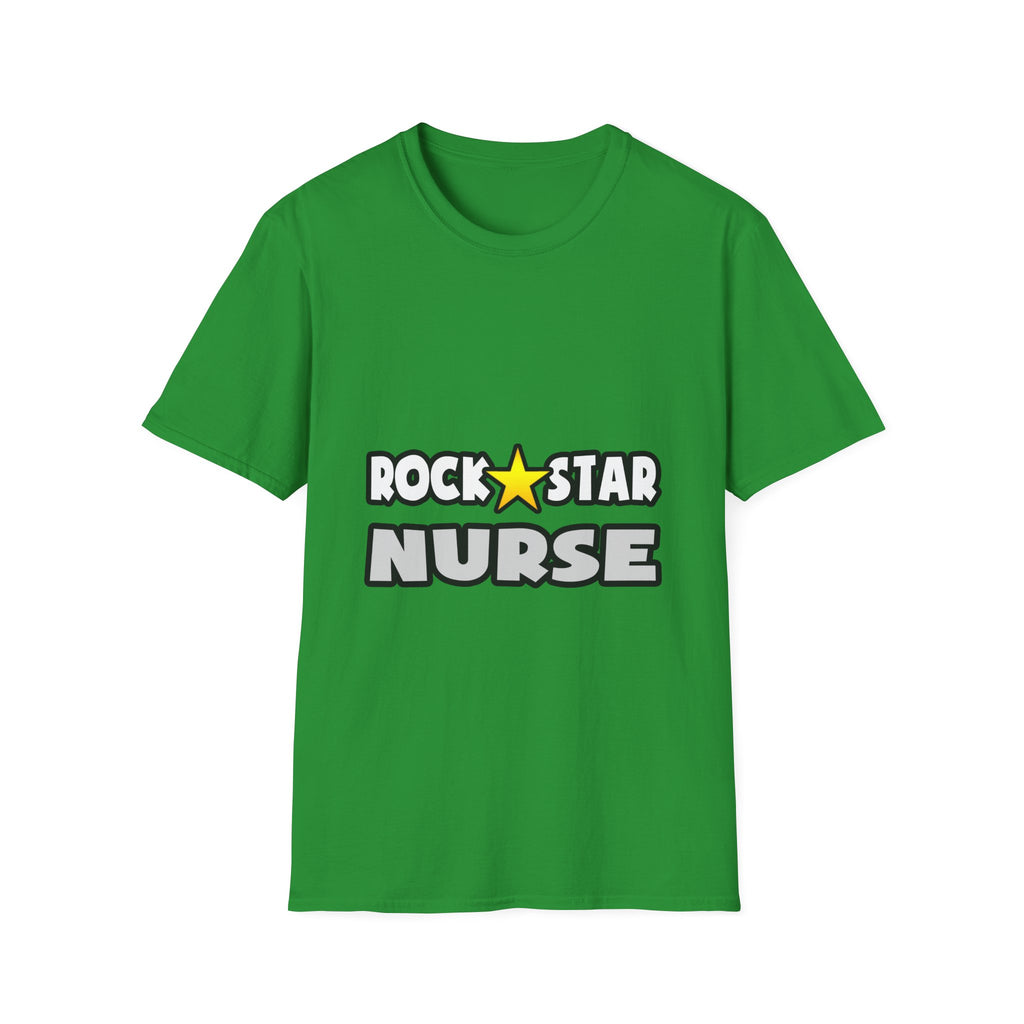 Rock Star Nurse (2) - Unisex Softstyle T-Shirt