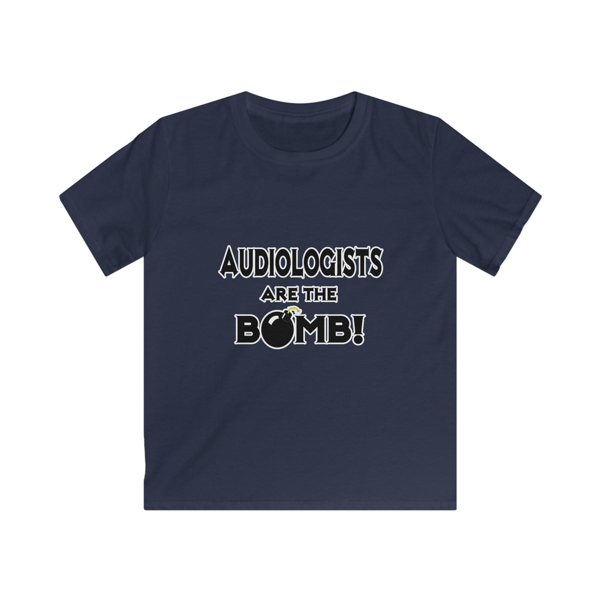 Audiologists Are The Bomb! - Kids Softstyle Tee