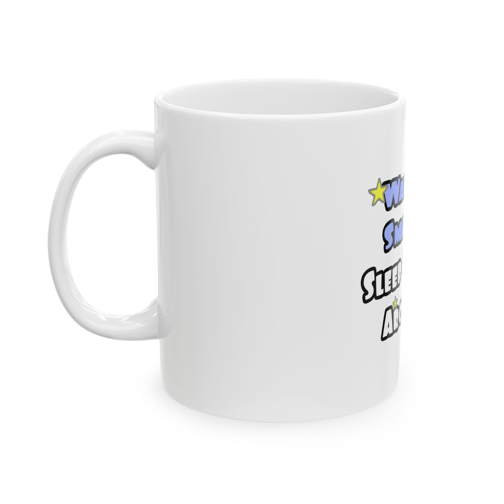 Wake Up Smarter...Sleep With an Architect - Ceramic Mug, (11oz, 15oz)