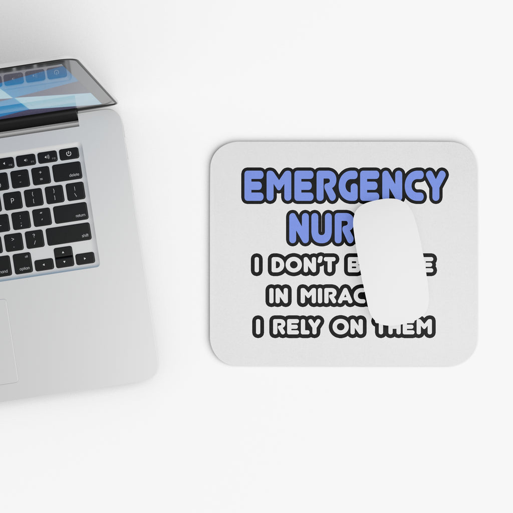 Miracles and Emergency Nurses - Mouse Pad (Rectangle)