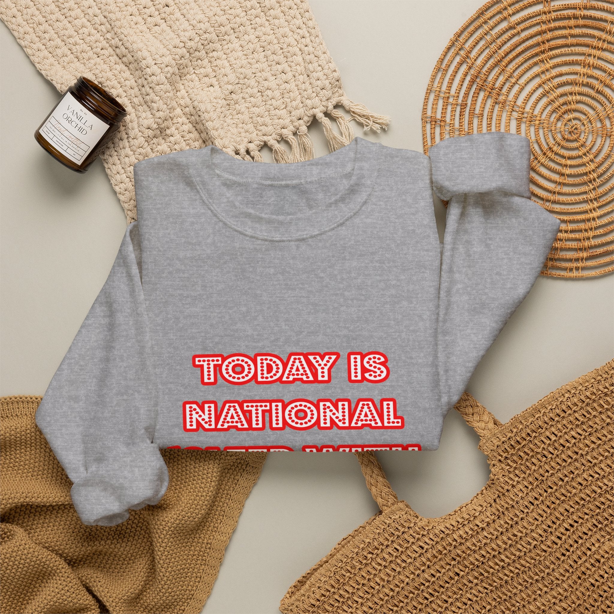 National 'Sleep With a Nurse' Day - Unisex Heavy Blend™ Crewneck Sweatshirt