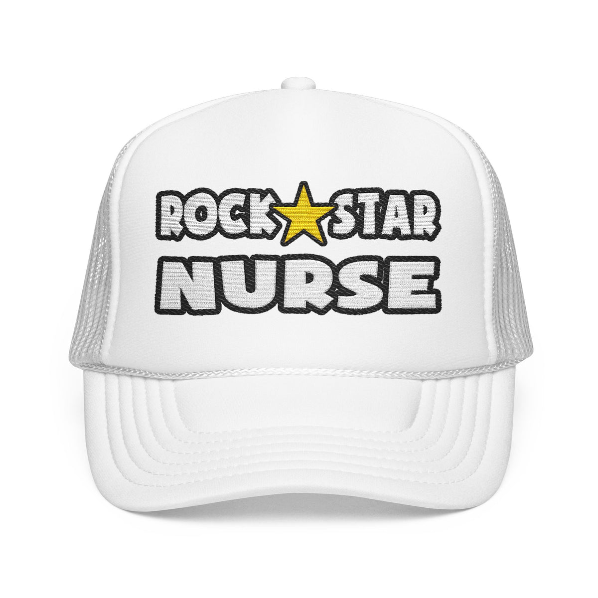 Rock Star Nurse (2) - Foam Trucker Hat