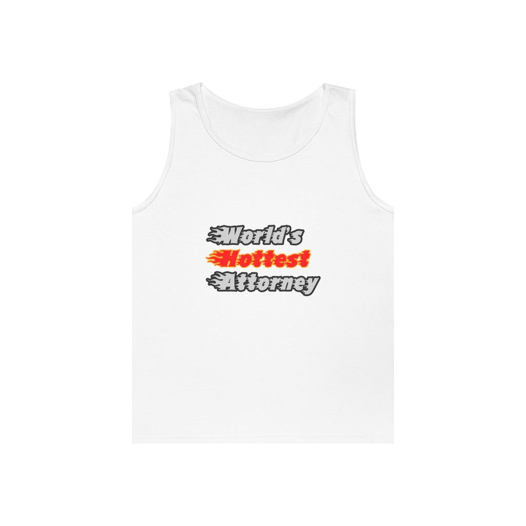 World's Hottest Attorney - Unisex Heavy Cotton Tank Top