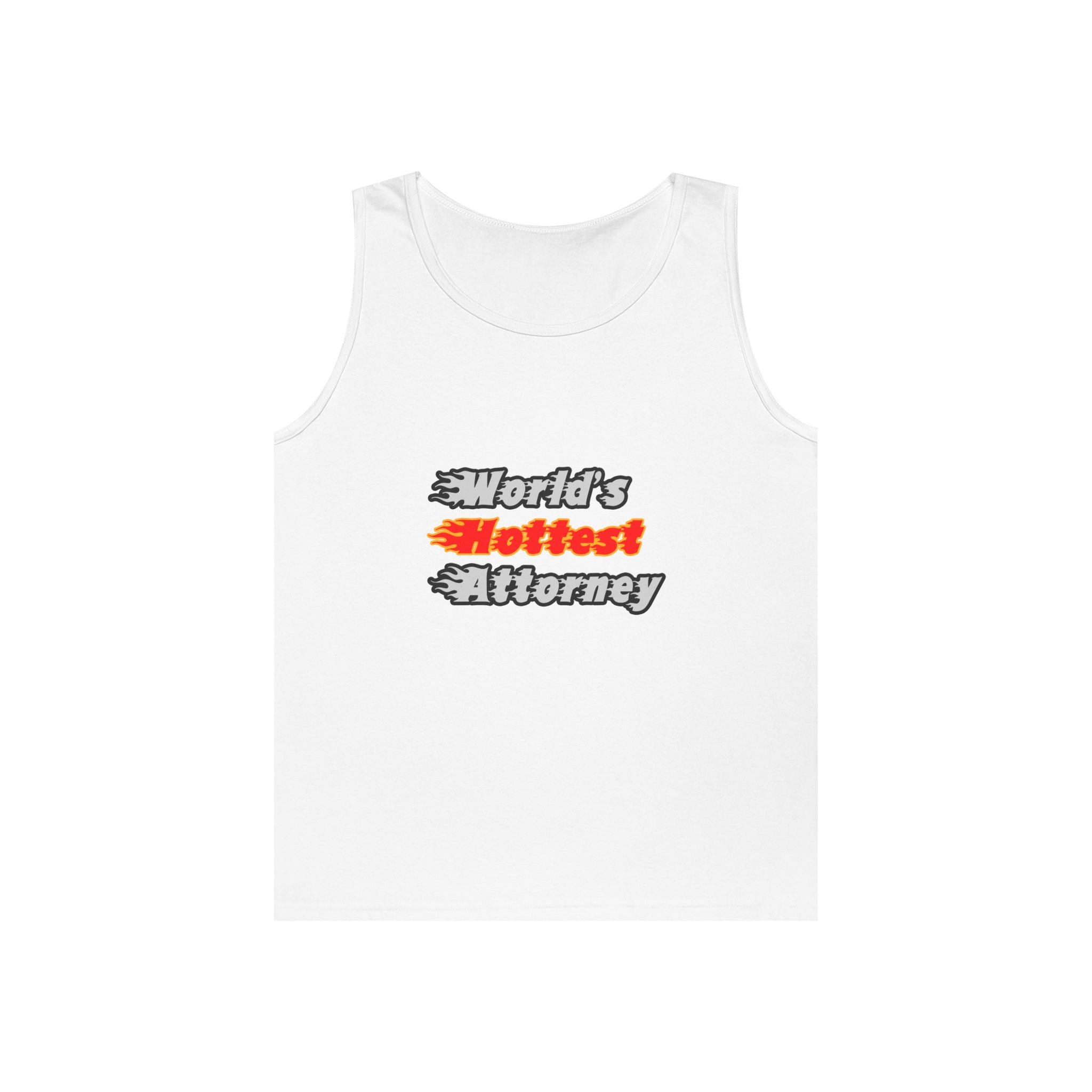 World's Hottest Attorney - Unisex Heavy Cotton Tank Top