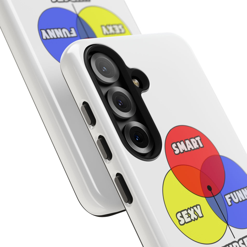Venn Diagram .. Nurses - Tough Phone Cases