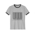 Barcode Teacher - Unisex Cotton Ringer T-Shirt