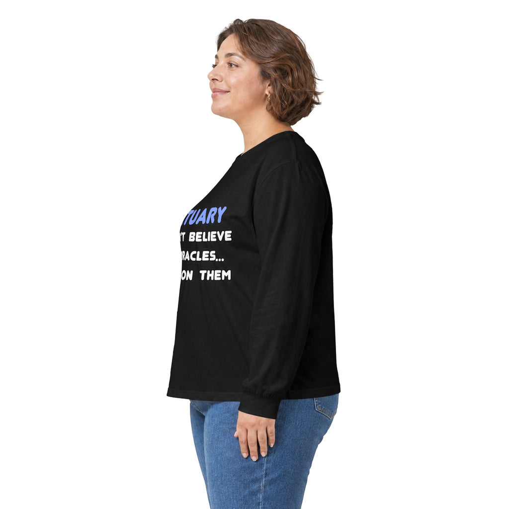 Miracles and Actuaries - Unisex Ultra Cotton Long Sleeve Tee