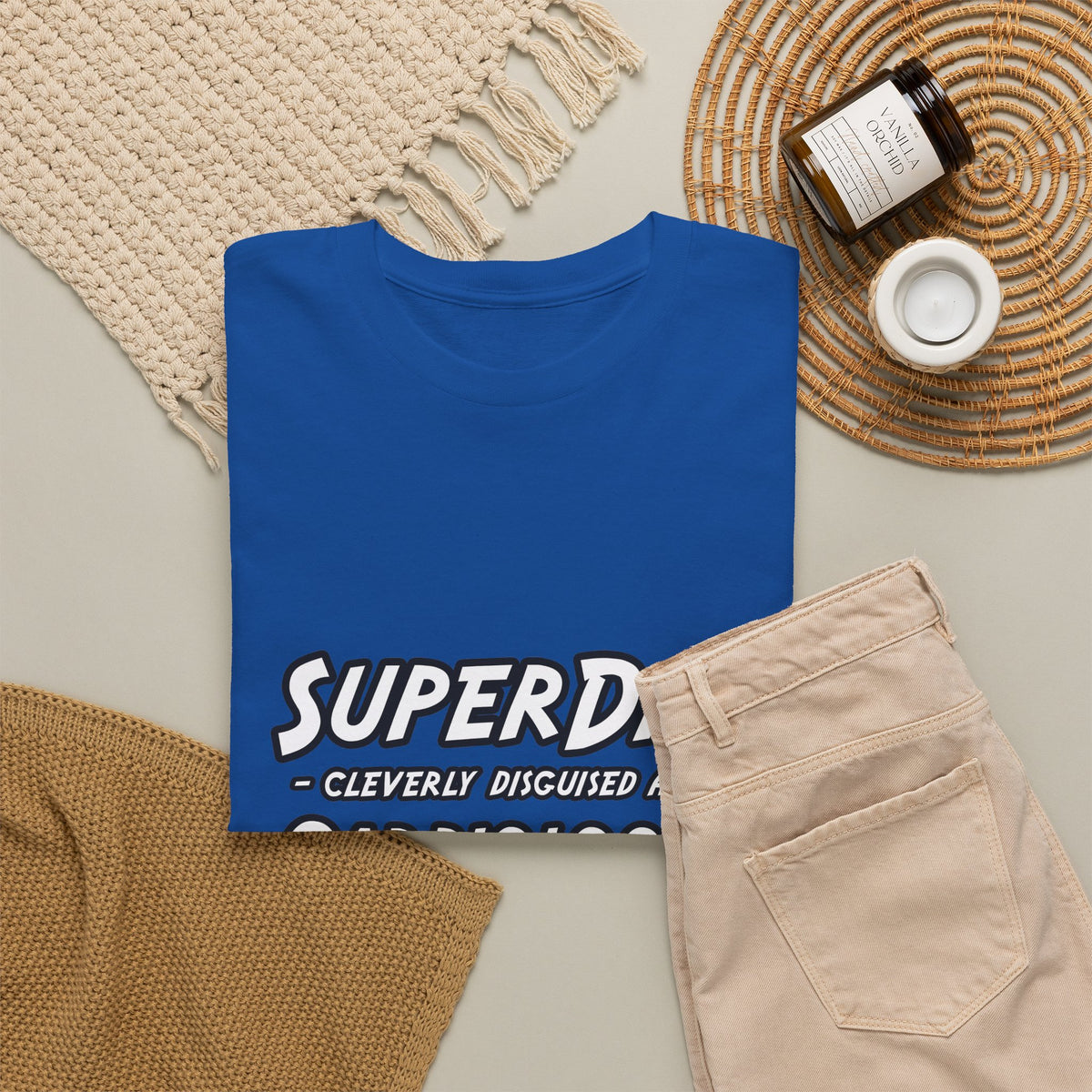 SuperDad...Cardiologist - Unisex Heavy Cotton Tee