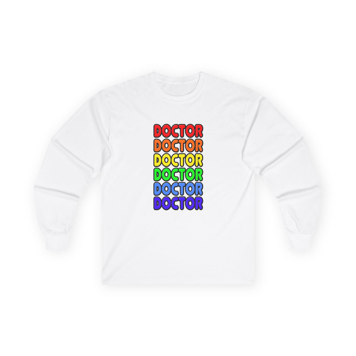 Rainbow Doctor - Unisex Ultra Cotton Long Sleeve Tee