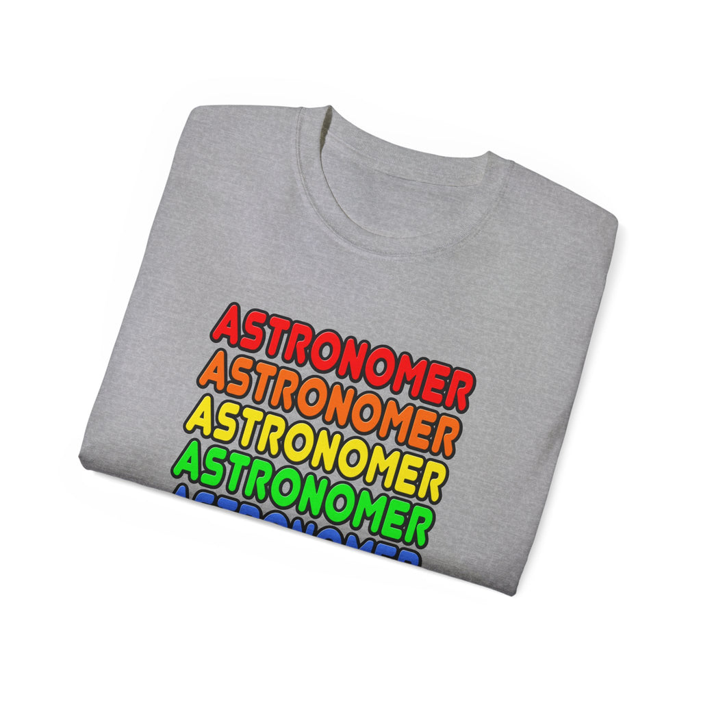 Rainbow Astronomer - Unisex Ultra Cotton Tee