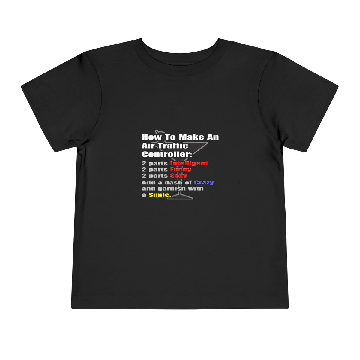 How To Make an Air Traffic Controller - Toddler Short Sleeve Tee