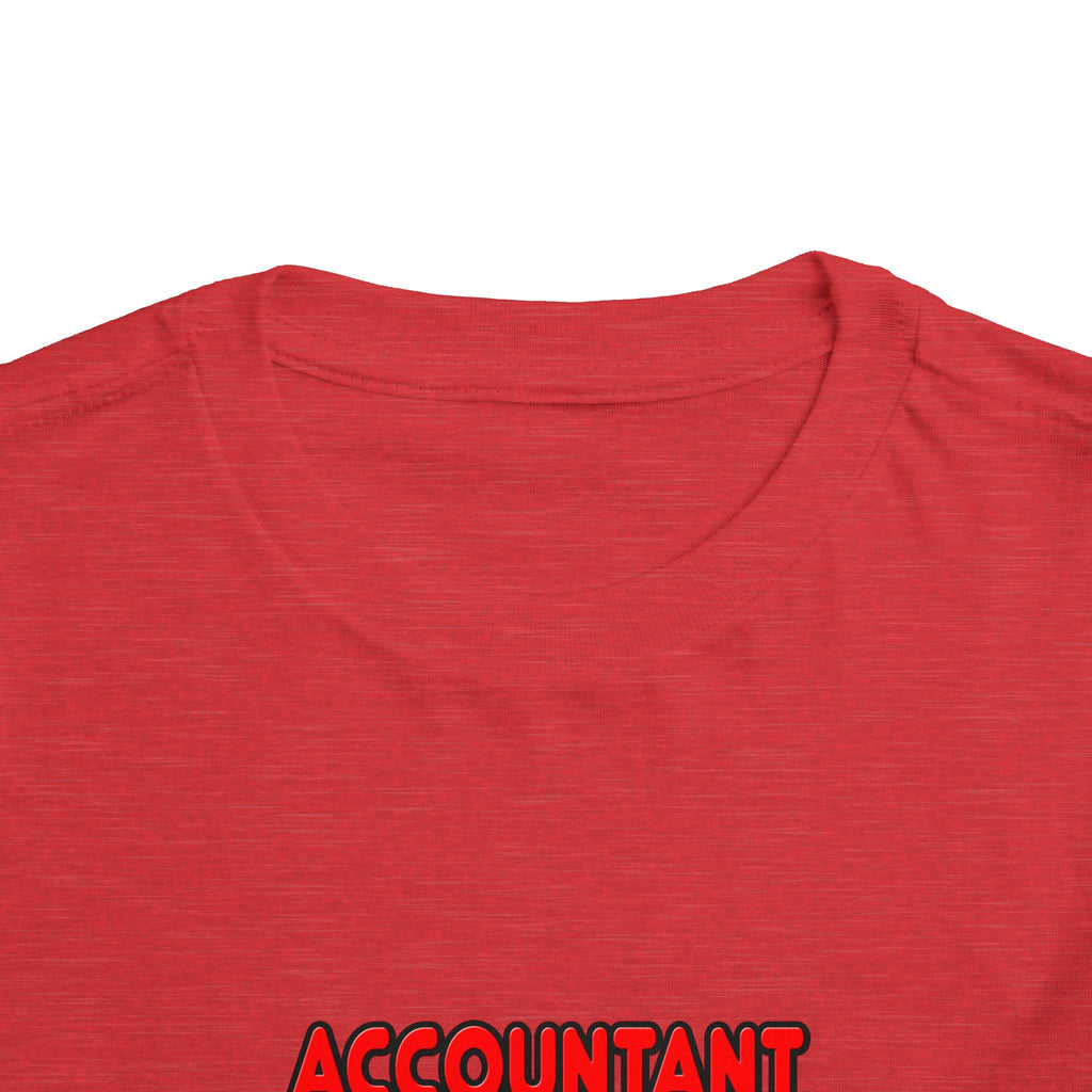 Rainbow Accountant - Toddler Short Sleeve Tee