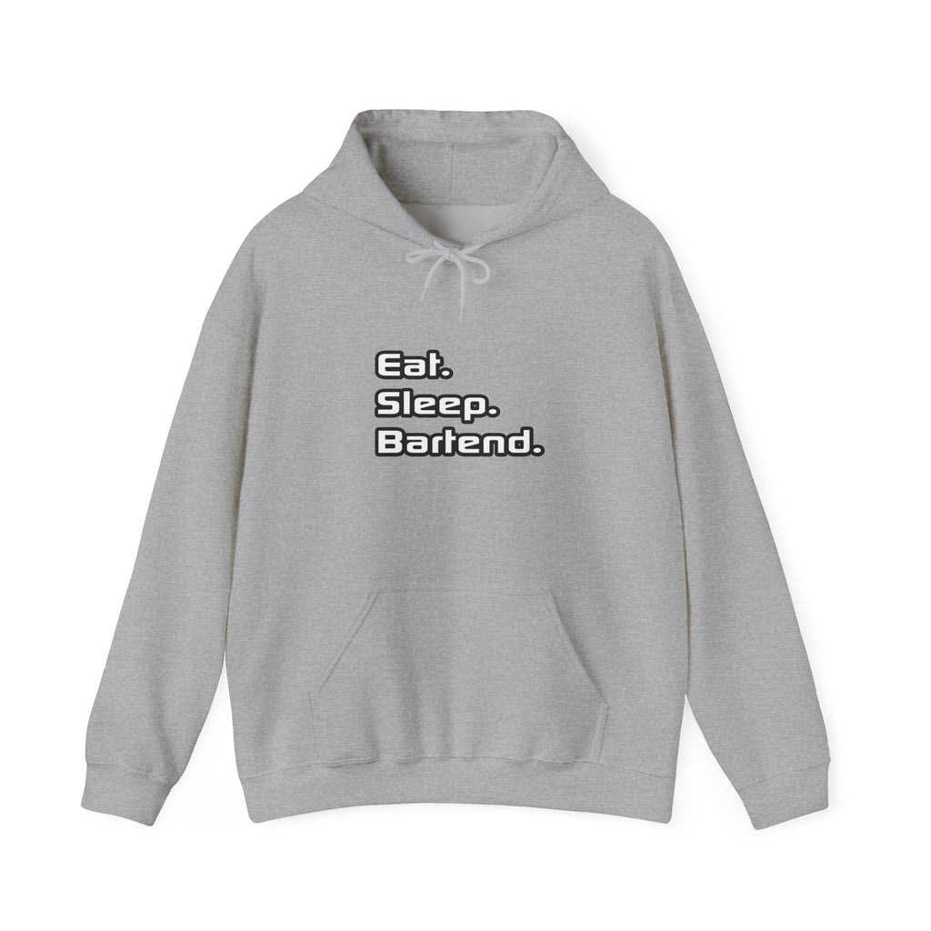 Eat. Sleep. Bartend - Unisex Heavy Blend™ Hooded Sweatshirt