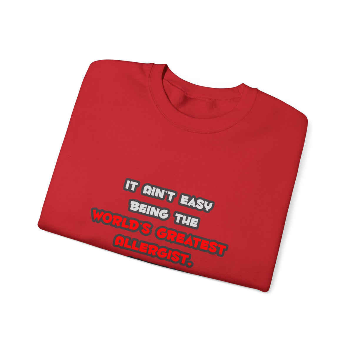 World's Greatest Allergist Joke - Unisex Heavy Blend™ Crewneck Sweatshirt