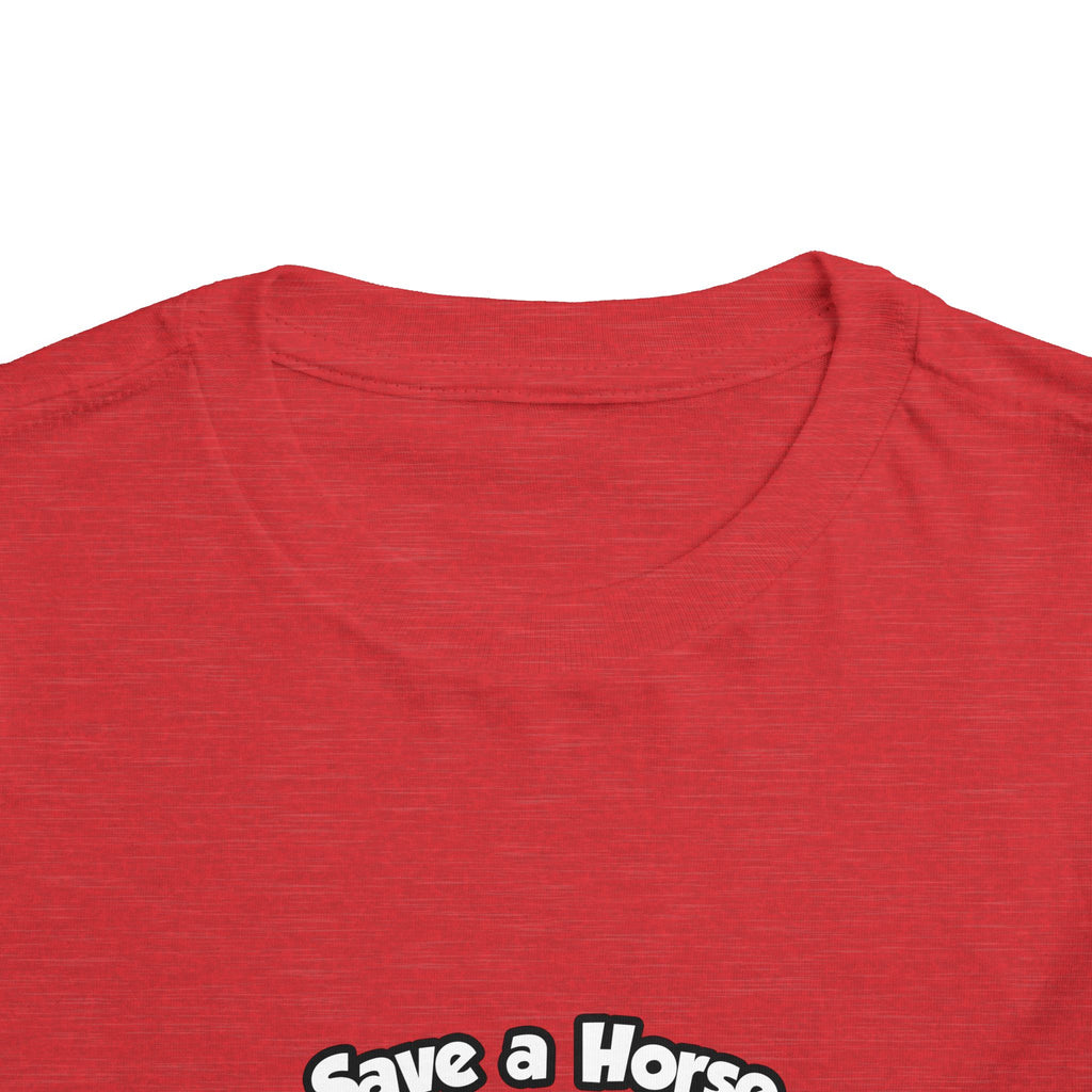 Save a Horse, Ride an Athletic Trainer - Toddler Short Sleeve Tee