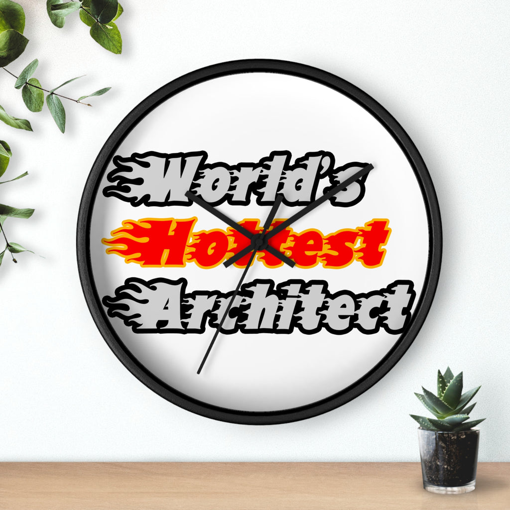 World's Hottest Architect - Wall Clock