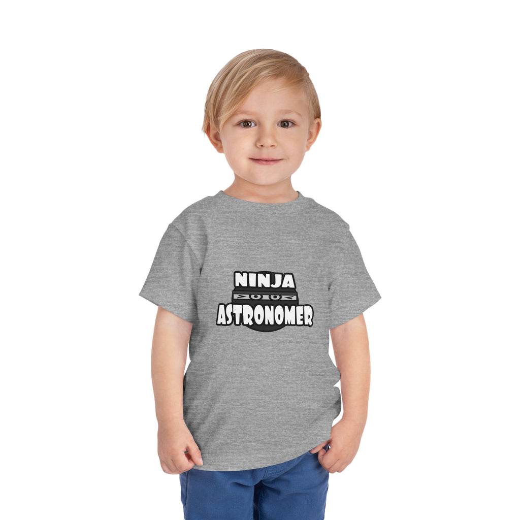 Ninja Astronomer - Toddler Short Sleeve Tee