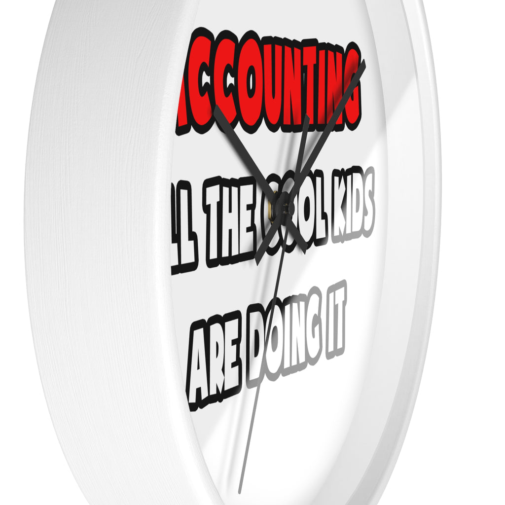 Funny Accountant Shirts and Gifts - Wall Clock