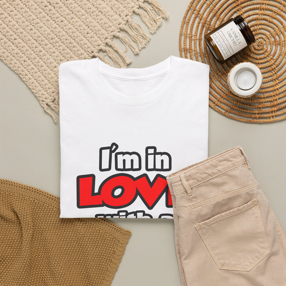 I'm In Love With A Firefighter - Unisex Heavy Cotton Tee