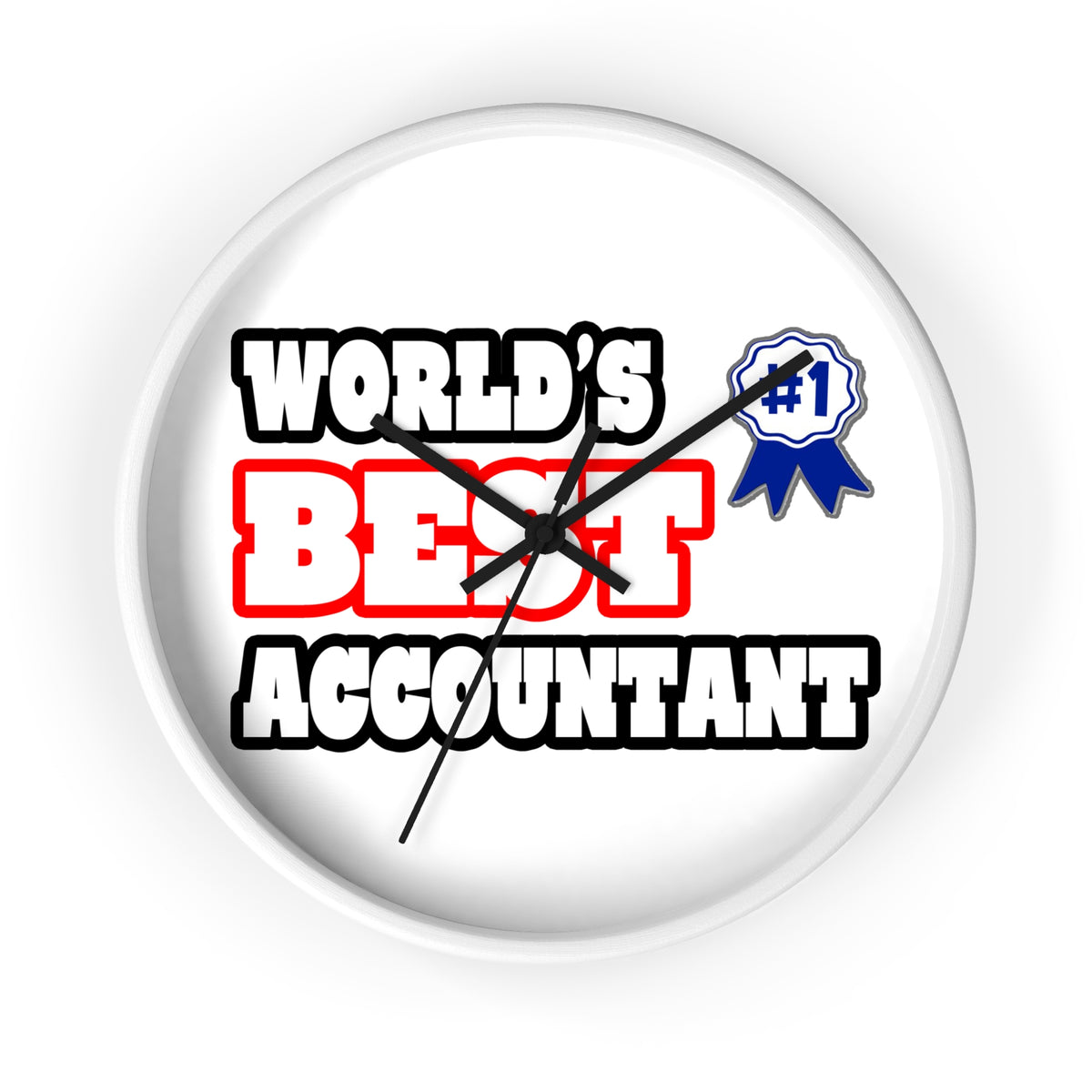 World's Best Accountant - Wall Clock