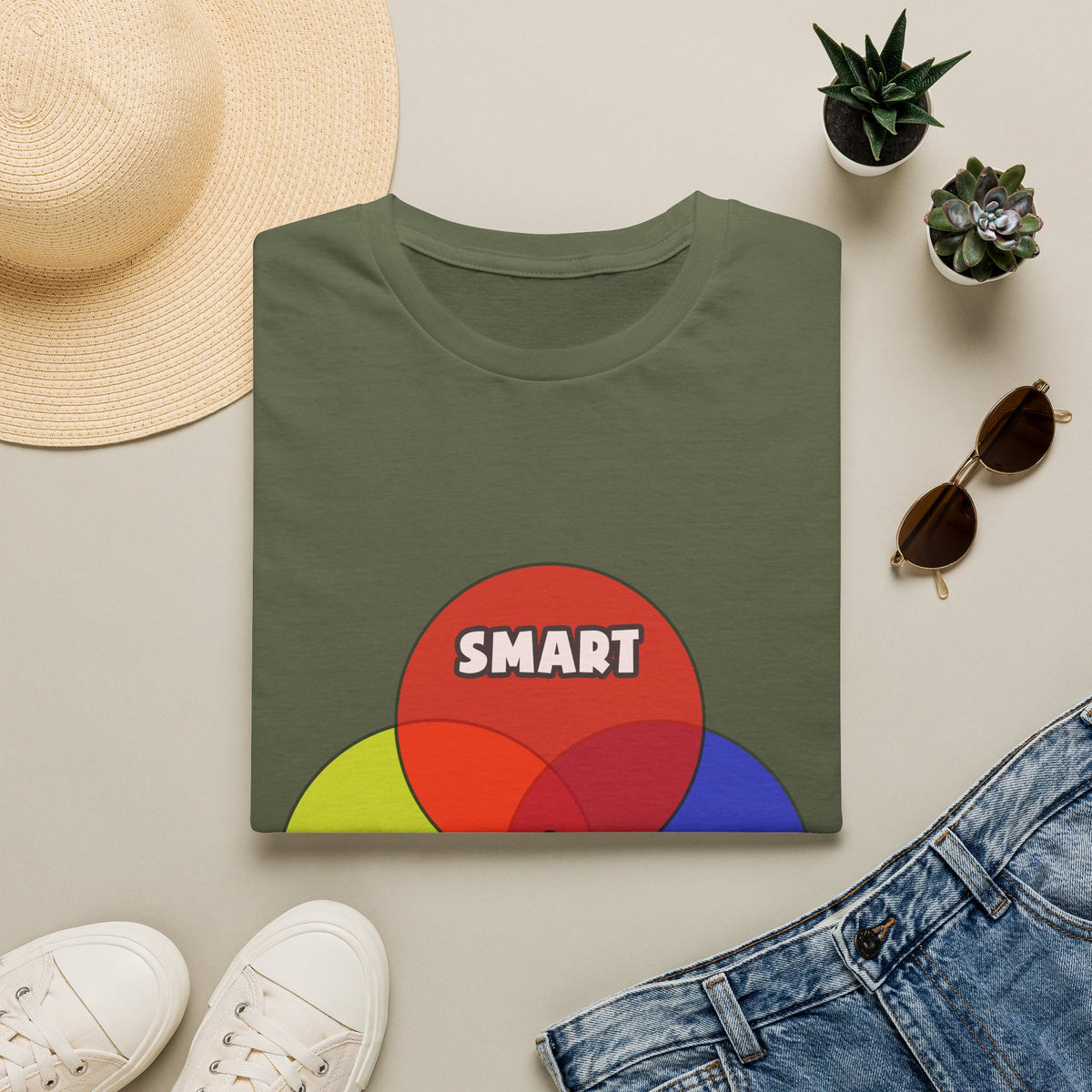 Venn Diagram .. Actuaries - Unisex Softstyle T-Shirt