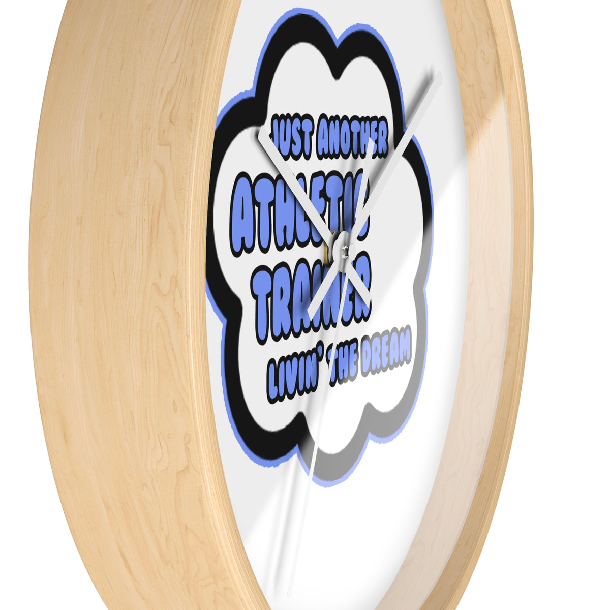 Athletic Trainer .. Livin' The Dream - Wall Clock