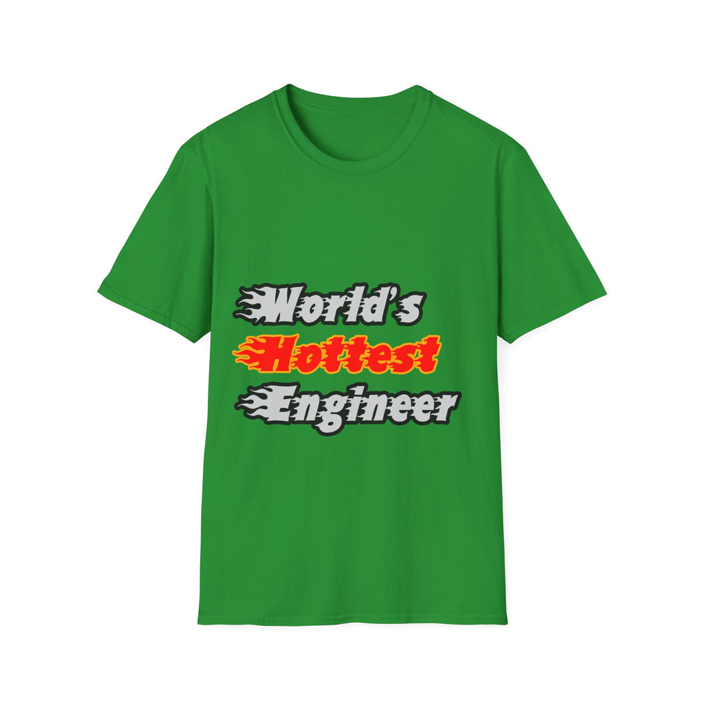 World's Hottest Engineer - Unisex Softstyle T-Shirt