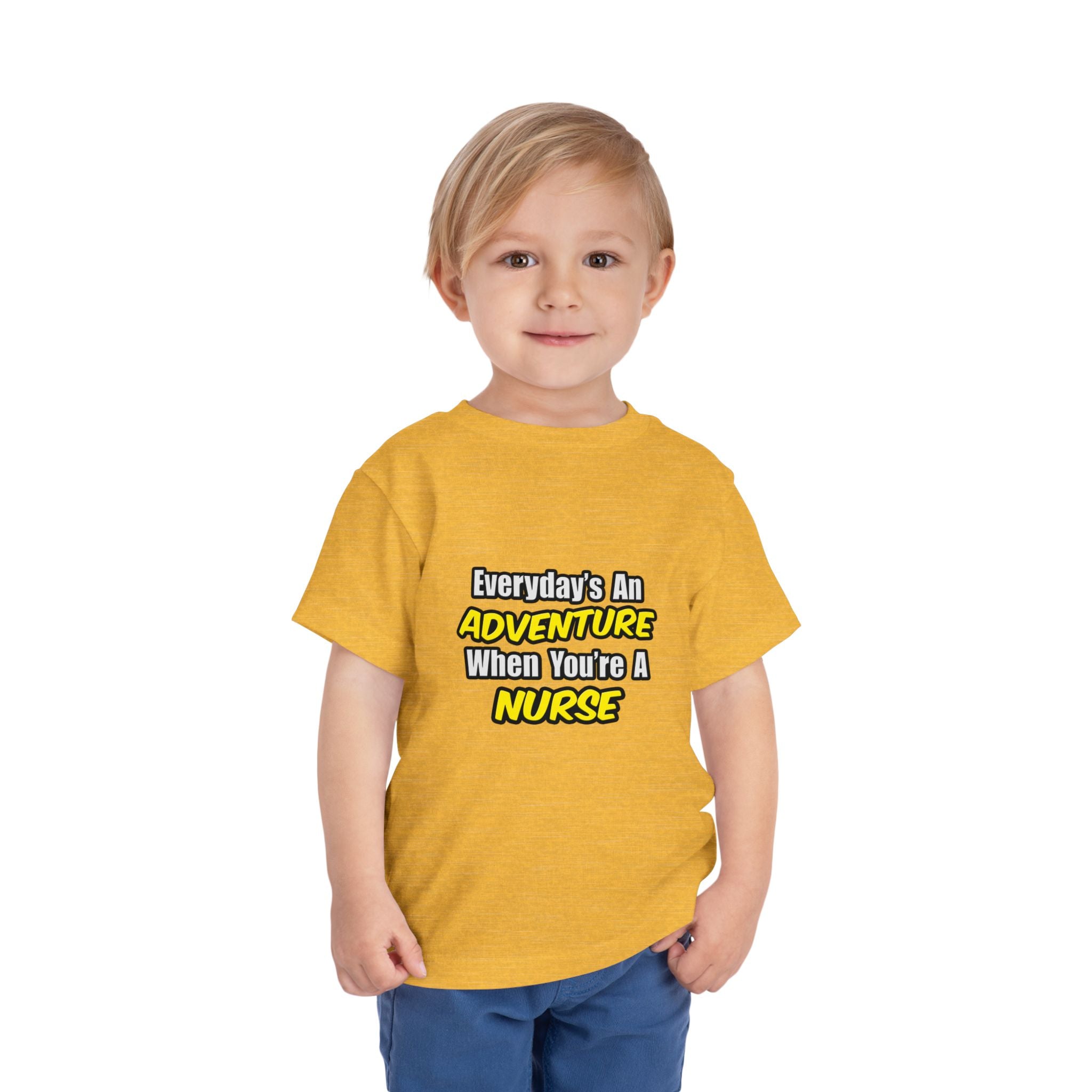 Everyday's An Adventure...Nurse - Toddler Short Sleeve Tee