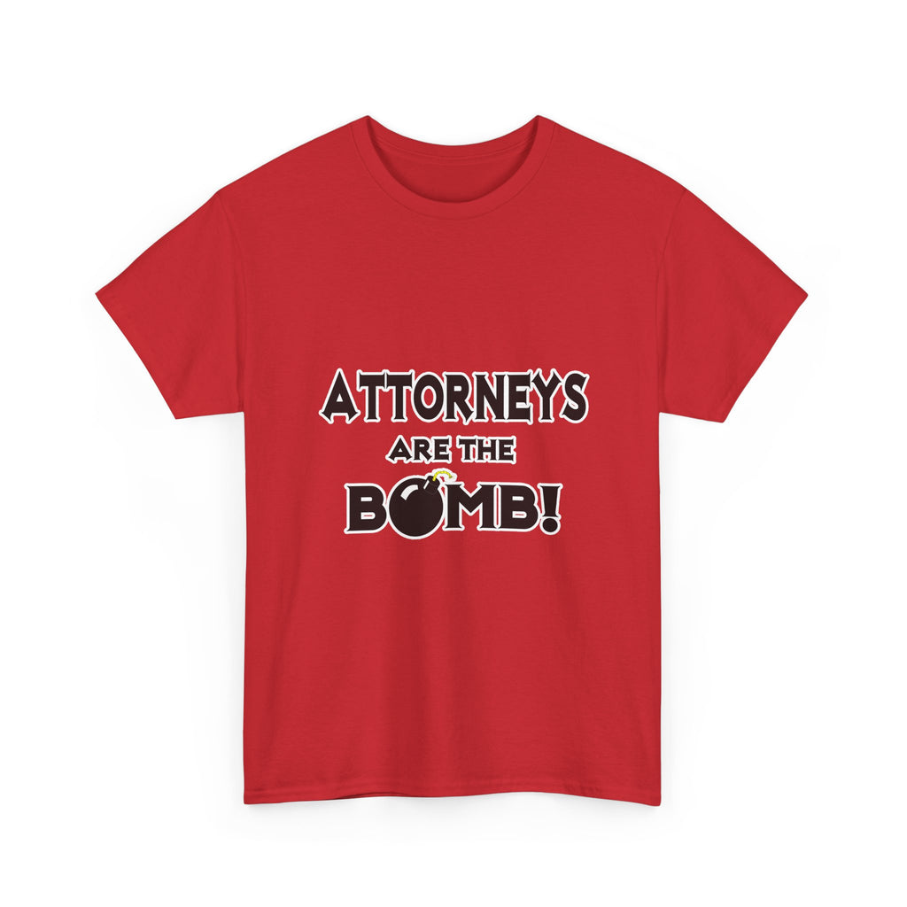 Attorneys Are The Bomb! - Unisex Heavy Cotton Tee