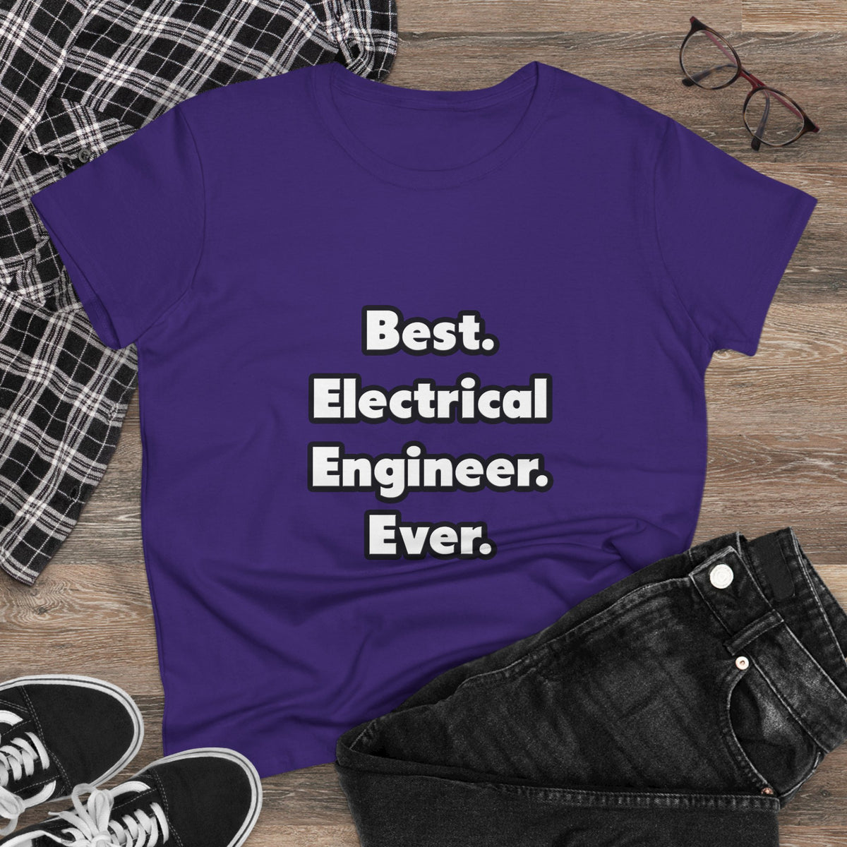 Best. Electrical Engineer. Ever - Women's Midweight Cotton Tee