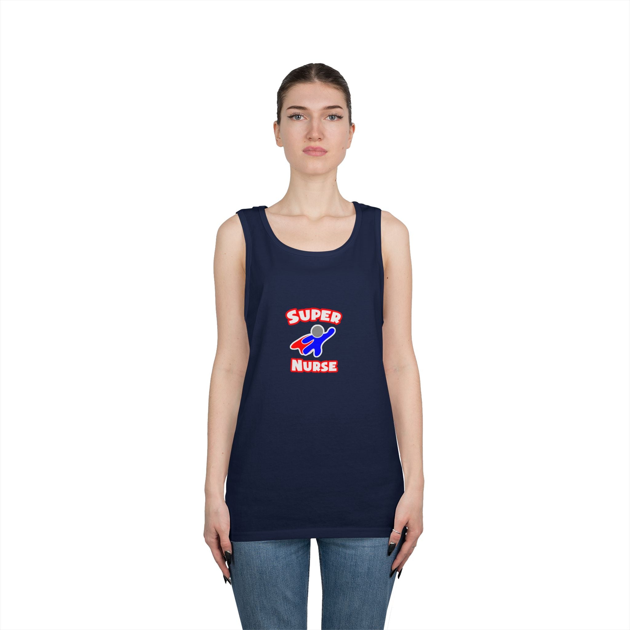 Super Nurse (2) - Unisex Heavy Cotton Tank Top